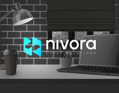 Nivora: Visual Identity System for a Cybersecurity Brand brand identity branding corporate identity design graphic design imagery logo logo design logotype ui vector visual identity system