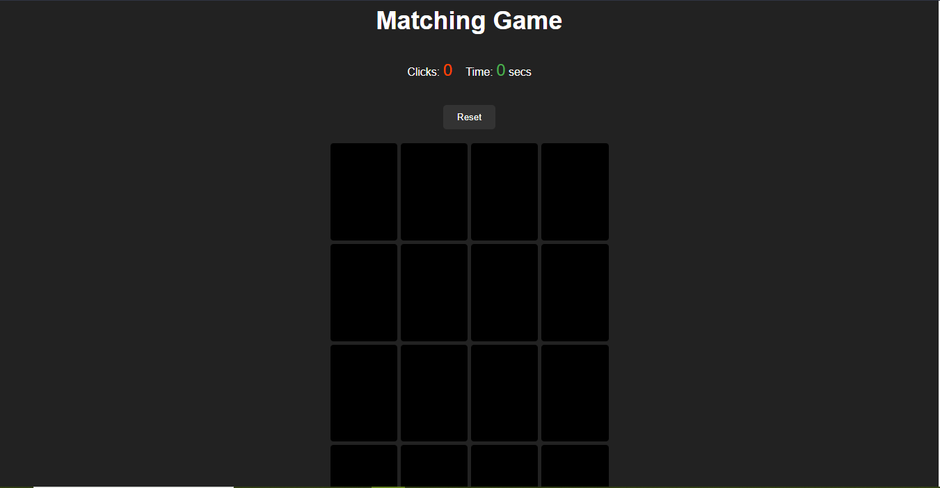 JavaScript Matching game by Prudence Muthee on Dribbble