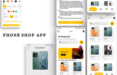 Easy Phone Shopping App 3d branding design designinspiration graphic design illustration logo typography ui ux vector