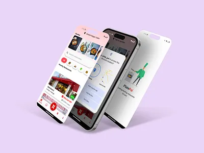 Plate Pal: Find local restaurants app design figma flutter restaurants