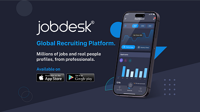 Global Recruiting Platform app design figma job job app jobs mobile app recruiting recruitment