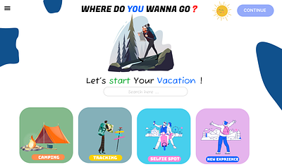 Travel UI 3d animation branding design figma graphic graphic design illustration logo photoshop ui