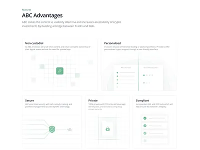 Card designs for a crypto website card card designs cards clean crypto crypto website illustration landingpage minimal ui ui design
