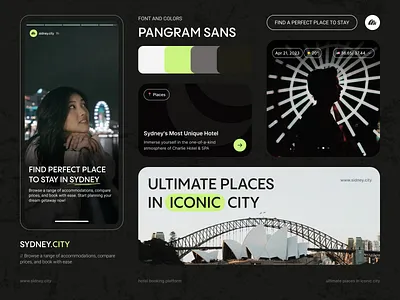 Hotel Booking App — Visual Identity app app design branding design design concept illustration logo ui ui design ux web design