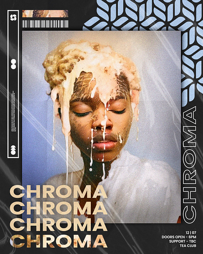 Chroma Alternative Poster Design vibrant.