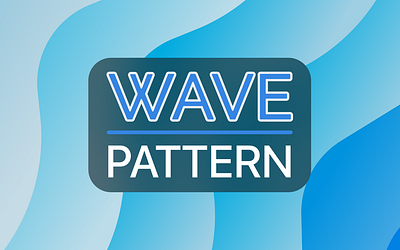 Wave Pattern Wallpapers background design graphic design minimal poster typography vector wallpapers waves