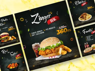 Sheikh Chargha Social Media Creatives banner branding graphic design social media