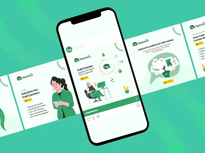 Talk Asia Social Media Creatives banner branding graphic design social media