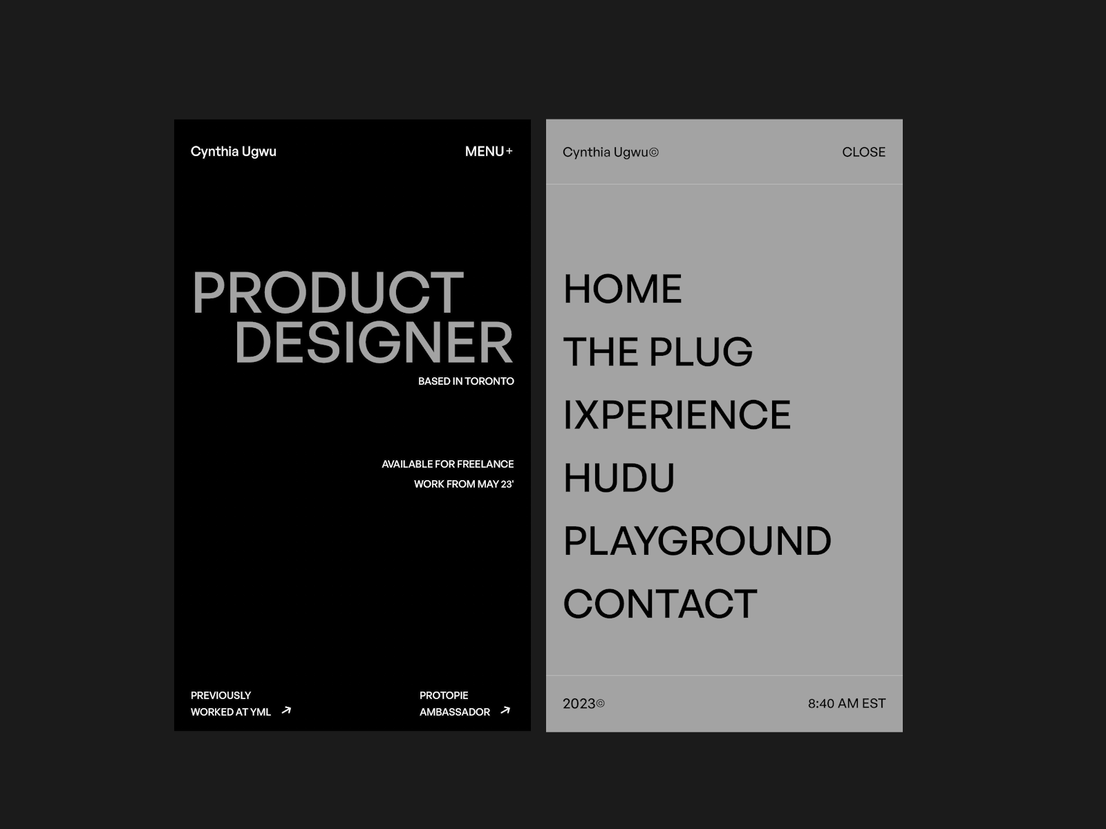 my-portfolio-website-by-cynthia-ugwu-on-dribbble