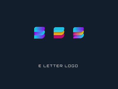 E Letter Logo creative logo e letter logo graphic design logo logo design logodesign unique logo