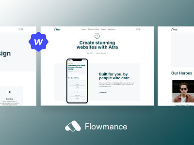 Atra – Agency Webflow Template architecture webflow template webflow template websitedesign