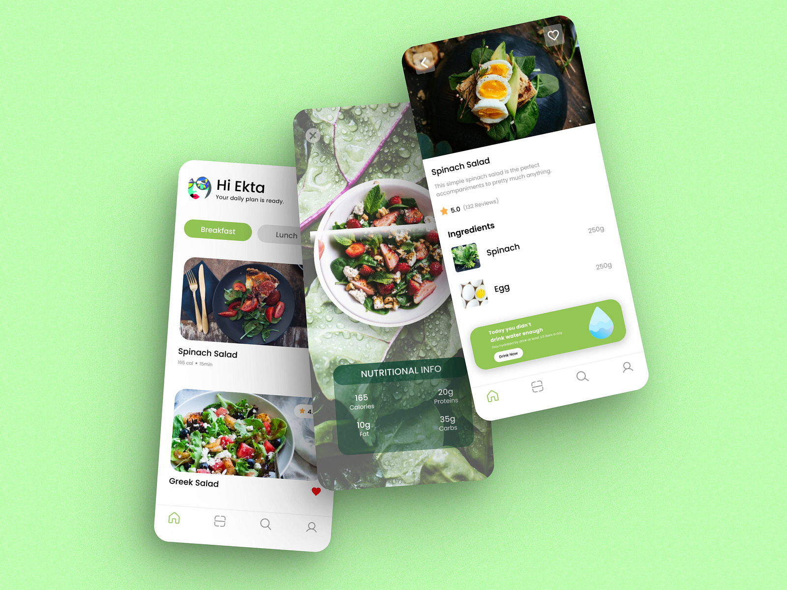 Food Diet Scanner App Superdribss01/100 by Ekta Gupta on Dribbble