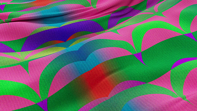 Cloth 3d animation colors debut design motion motion graphics texture