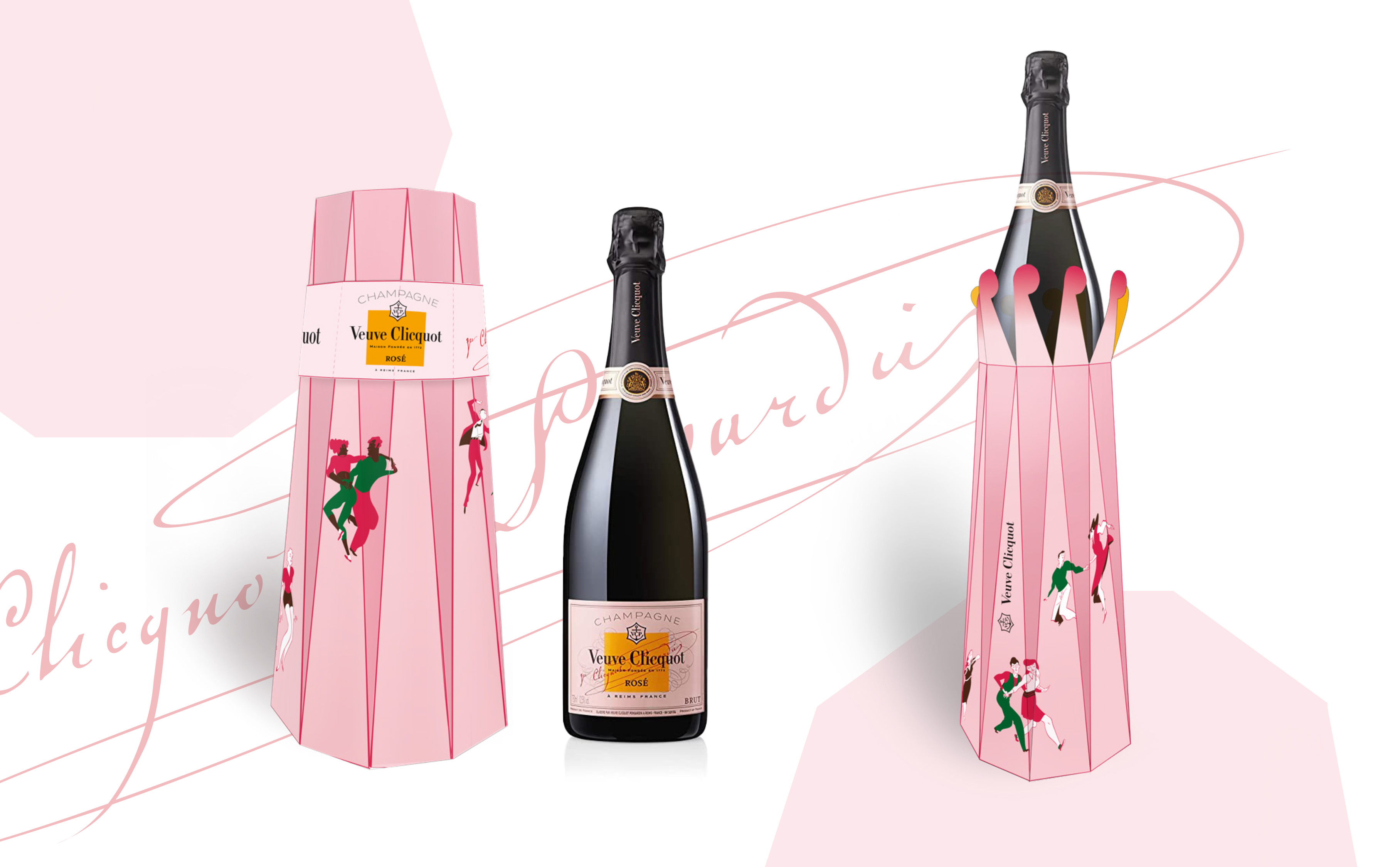 Veuve Clicquot Rose Champagne - 1st known blended Rosé Champagne