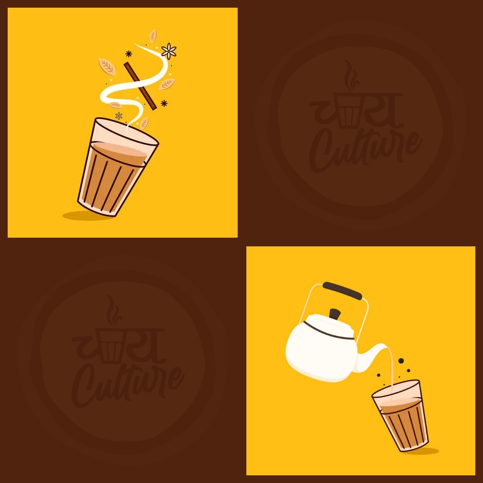 LOGO Design For Home Family Industry NEW Spicy Chai Tea Latte Typography in  Rich Coffee Theme | AI Logo Maker