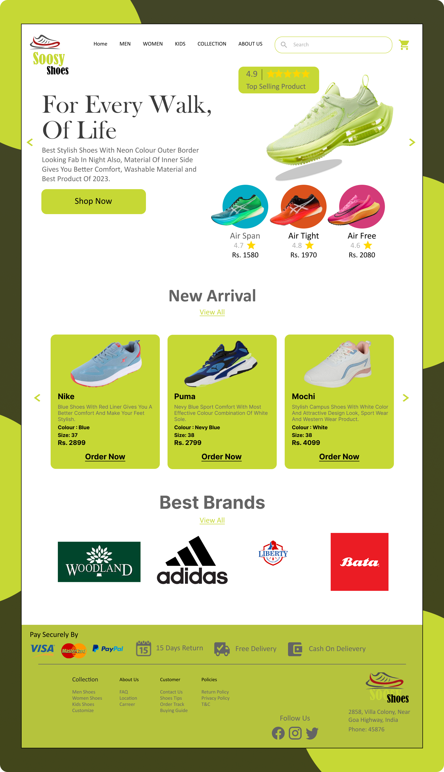 Landing Page Daily UI :: 003 #DailyUI animation challenge3 dailyui design figma interface landingpage webui