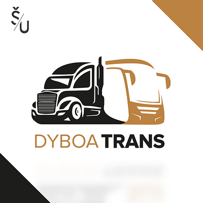 Logo for Dyboatrans s.r.o. 🚚 art branding design graphic design graphics illustration logo vector