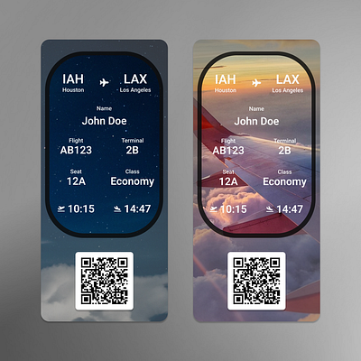 Daily UI 024 - Boarding Pass boardingpass dailyui design ui ux