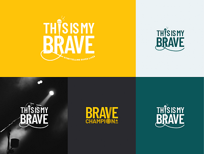 Nonprofit Branding - This is My Brave branding charity design logo non profit non profit nonprofit