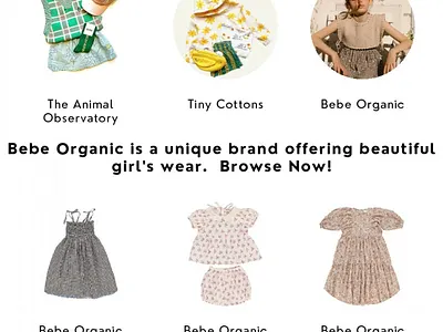 Bebe Organic Olivia Dress Gingham - Tinyapple