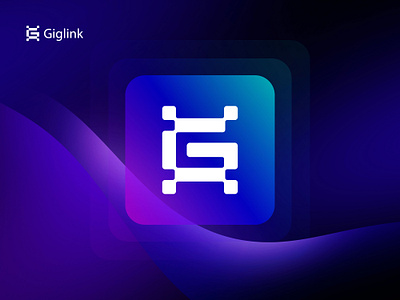 Giglink ai app application branding creativelogo g letter logo g letter tech logo g logo gig graphic design identity logo logo design logomark modernlogo software trendy logo ui web website