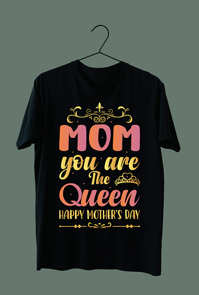 Mother's T-shirt Design design graphic design illustration typography vector