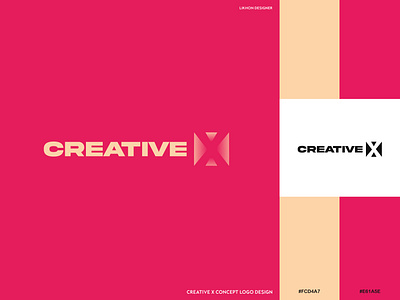 CREATIVE X CONCEPT LOGO DESIGN best logo brand identity branding creative creative logo design illustration logo logo design vect plus