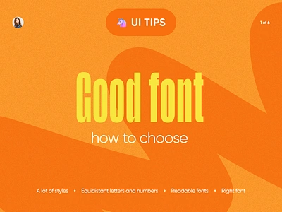 UI Tips - Good font app design font gotoinc mobile tips tricks ui web web design