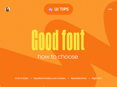 UI Tips - Good font app design font gotoinc mobile tips tricks ui web web design