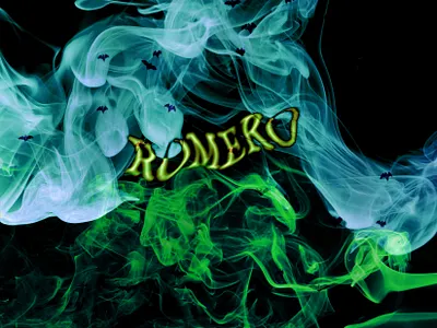 Spoooooky Text design graphic design