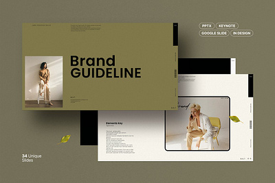 Brand Guideline Presentation #2 app branding design graphic design illustration logo typography ui ux vector