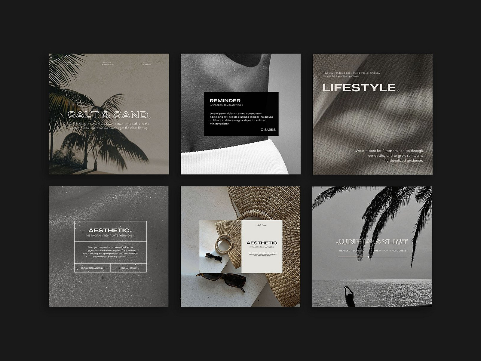 Instagram Aesthetic Template II #4 by PancongLumer on Dribbble Instagram Aesthetic Template II #4 by PancongLumer on Dribbble
