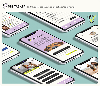 Pet Sitting App Case Study design graphic design logo product design ui ux