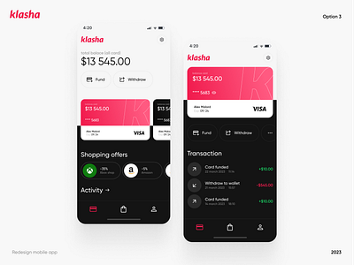 Klasha Bank Design Mobile App: Ui/Ux bankingux design ui ux web website