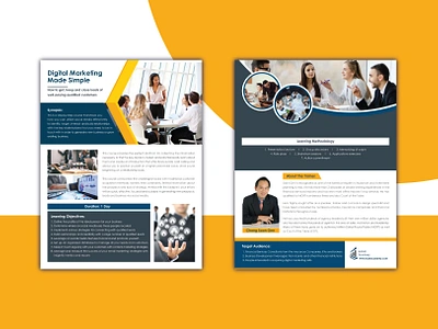 Double Side Flyer Design banner design bi fold brochure brochure design business cad design double side flyer flyer design graphic design marketing material poster desig print design social media post design tri fold brochure