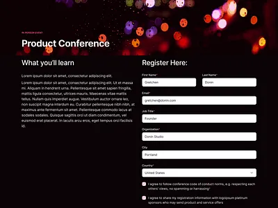 Sign up page dailyui ui ux