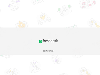 Icons for Freshdesk article - Customer Service Statistics customer service icons doodle icons freshdesk freshworks graphic design icon illustration icons illustration prasanna venkatesh venkatesh prasanna