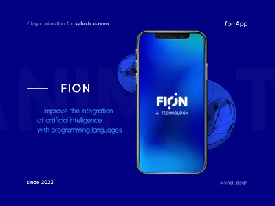 Logo animation for an AI application after effects animation logo motion graphics