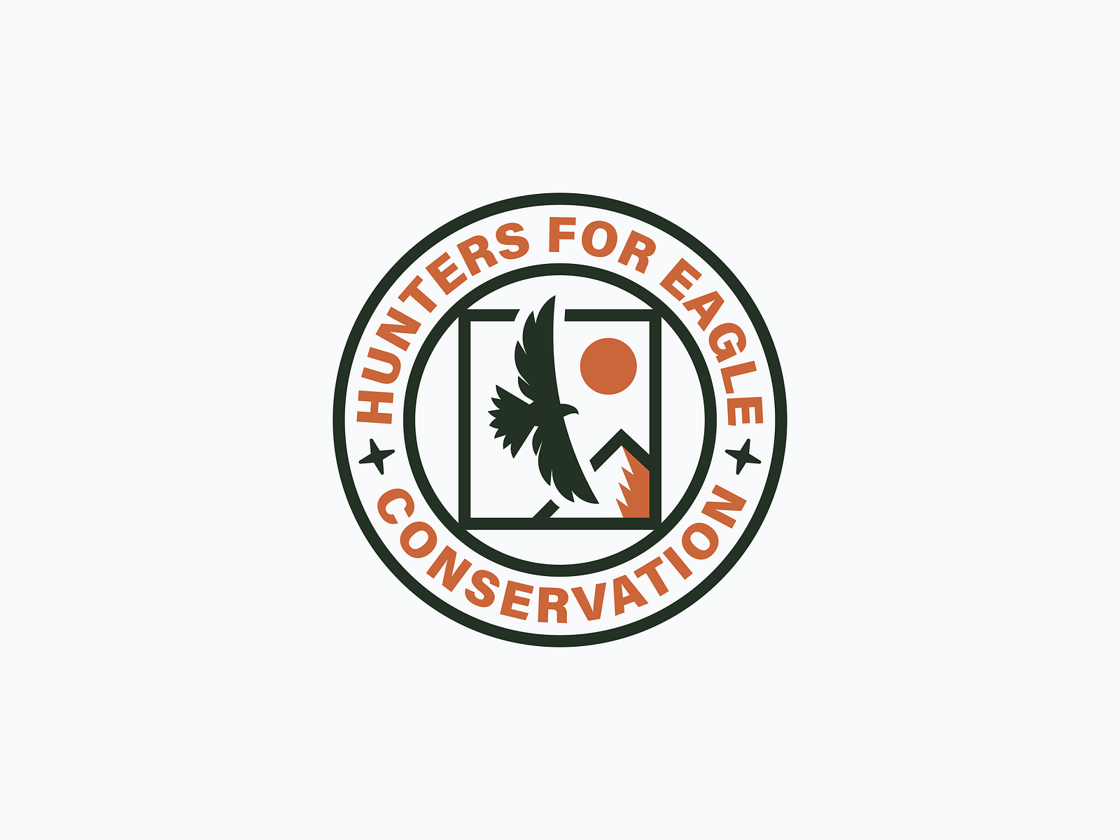 Hunters For Eagle Conservation Branding by Torey Needham for Malley