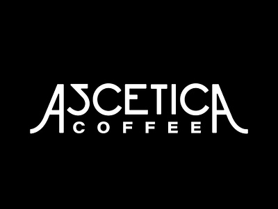 Ascetica Coffee branding design doodle drawing graphic design illustration lettering logo typography vector