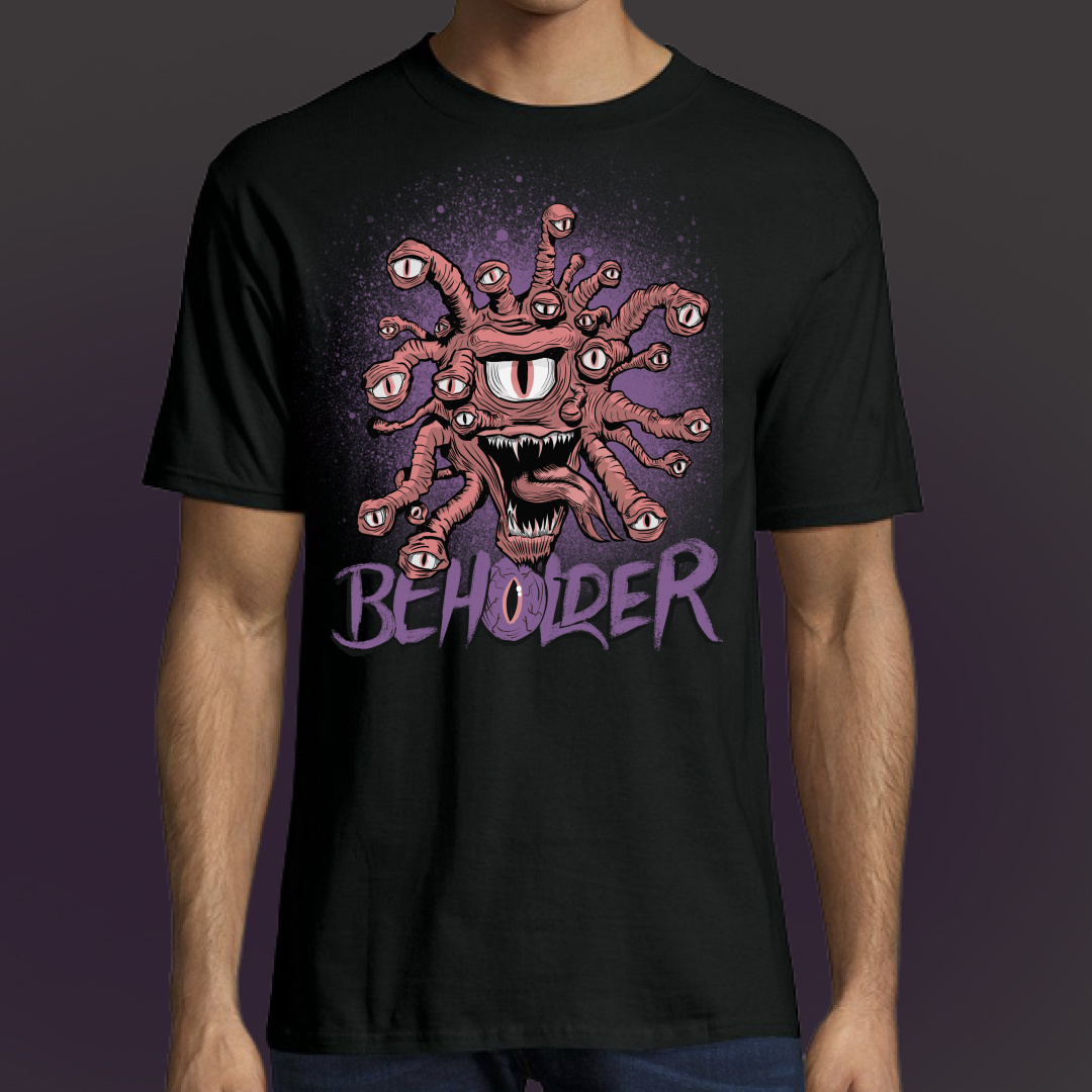 T-shirt design - Fantasy Art artstation dd fantasy fantasy art fantasyart game graphic design illustration rpg rpgart t shirt ui