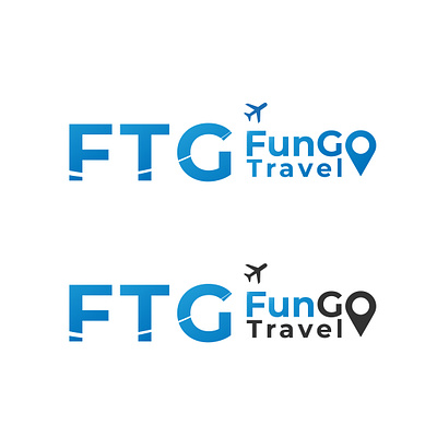 travel company logo appicon brand identity branding design illustration logo logo plus logoconcept modernlogo travel logo vect plus