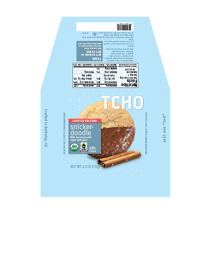 TCHO Chocolate branding cpg food beverage package design print retail