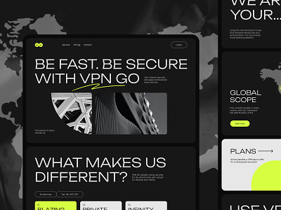 VPN SITE branding concept design design concept interface landing logo uxui desingn vpn vpnsite