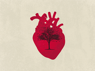 'Untitled_2022' design digital art digital illustration heart illustration music poem poet starling tree vector vectorart video