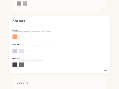 Design system I branding colors design dribbble simple system typography ui ux web
