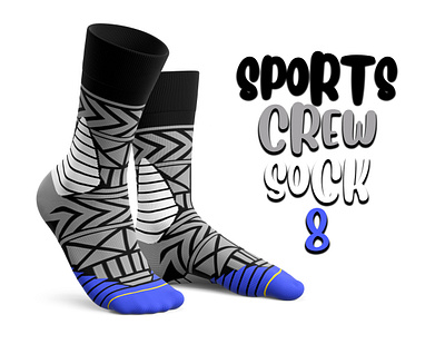Sports Crew Sock 8