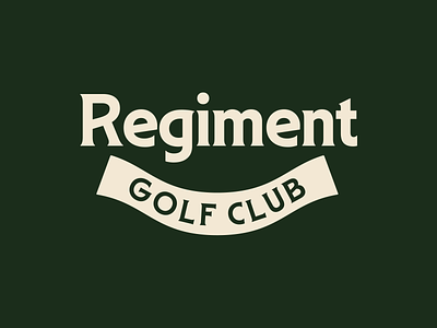 Phantom Regiment Golf Club badge branding club design drum corps fort worth golf green marks phantom phantom regiment regiment type typography