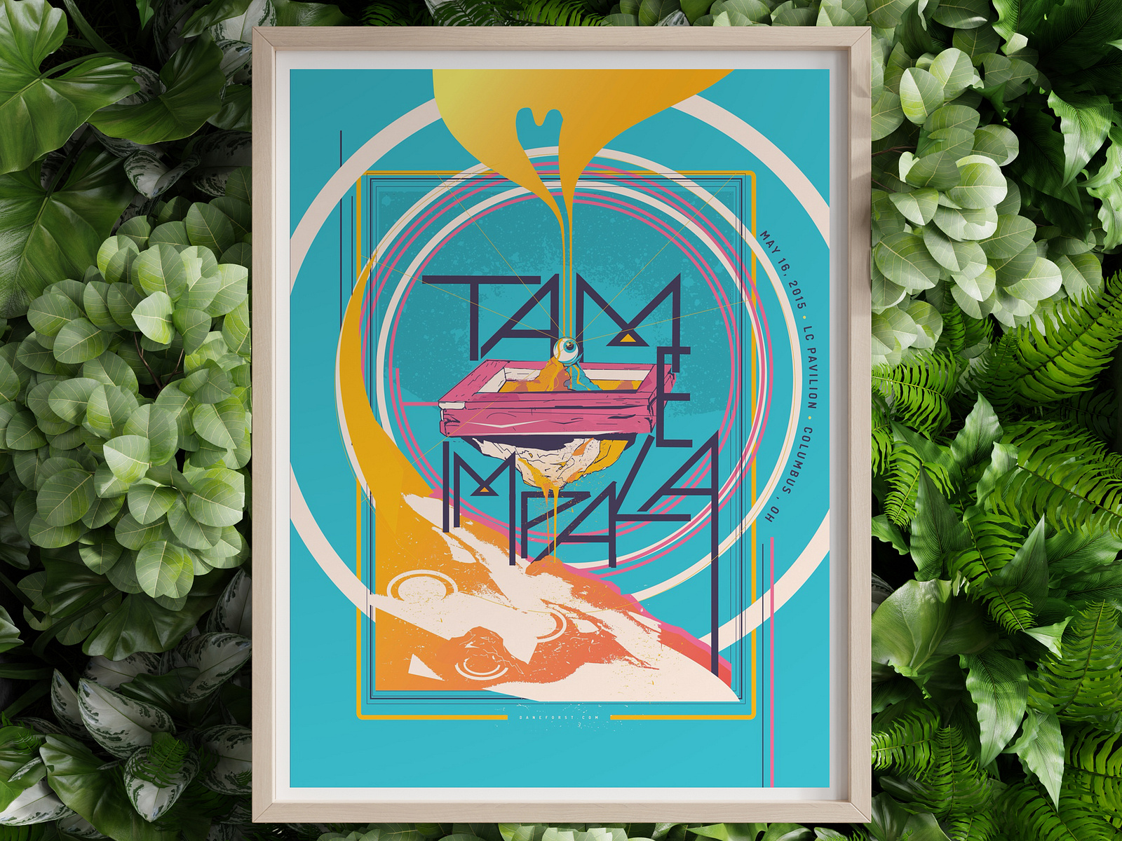 Tame Impala Poster by Dane Erik Forst on Dribbble