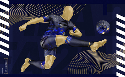 EA SPORTS - FIFA 23 - TEAM OF THE YEAR KIT DESIGN easport fifa football illustration kitdesign soccer sportgraphics toty